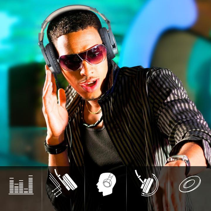 Image du produit OneOdio Pro20 Grey-Gold (NC, Filaire)