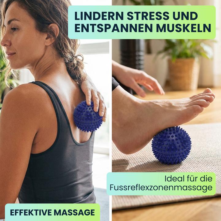 Produktbild Casativo Massagebälle mit Noppen (9 cm)