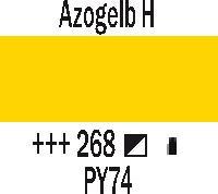 Produktbild Amsterdam Acrylfarbe Standard Series 268 (Azogelb Hell, 120 ml)