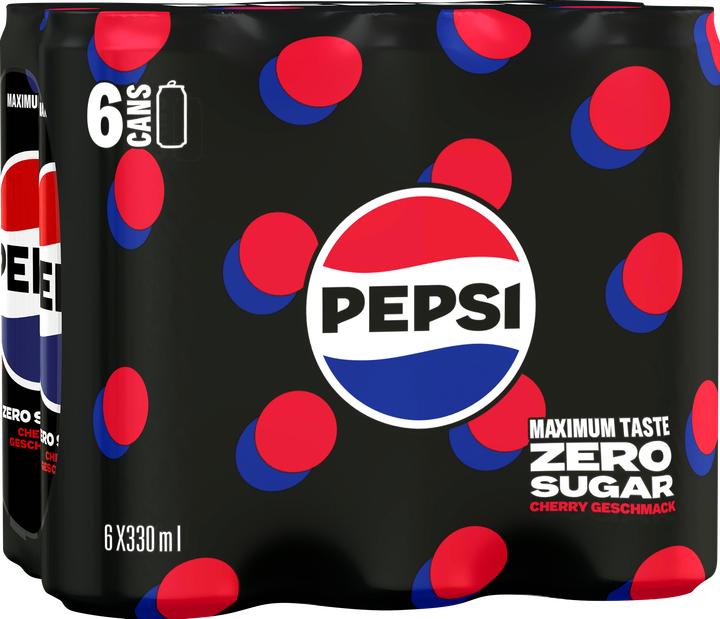 Produktbild Pepsi Zero Cherry (6 x 33 cl)