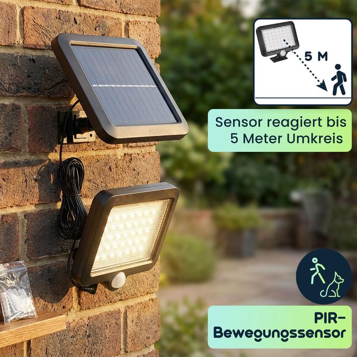 Produktbild ProPlus LED Flutlicht Solar + Sensor (IP44)