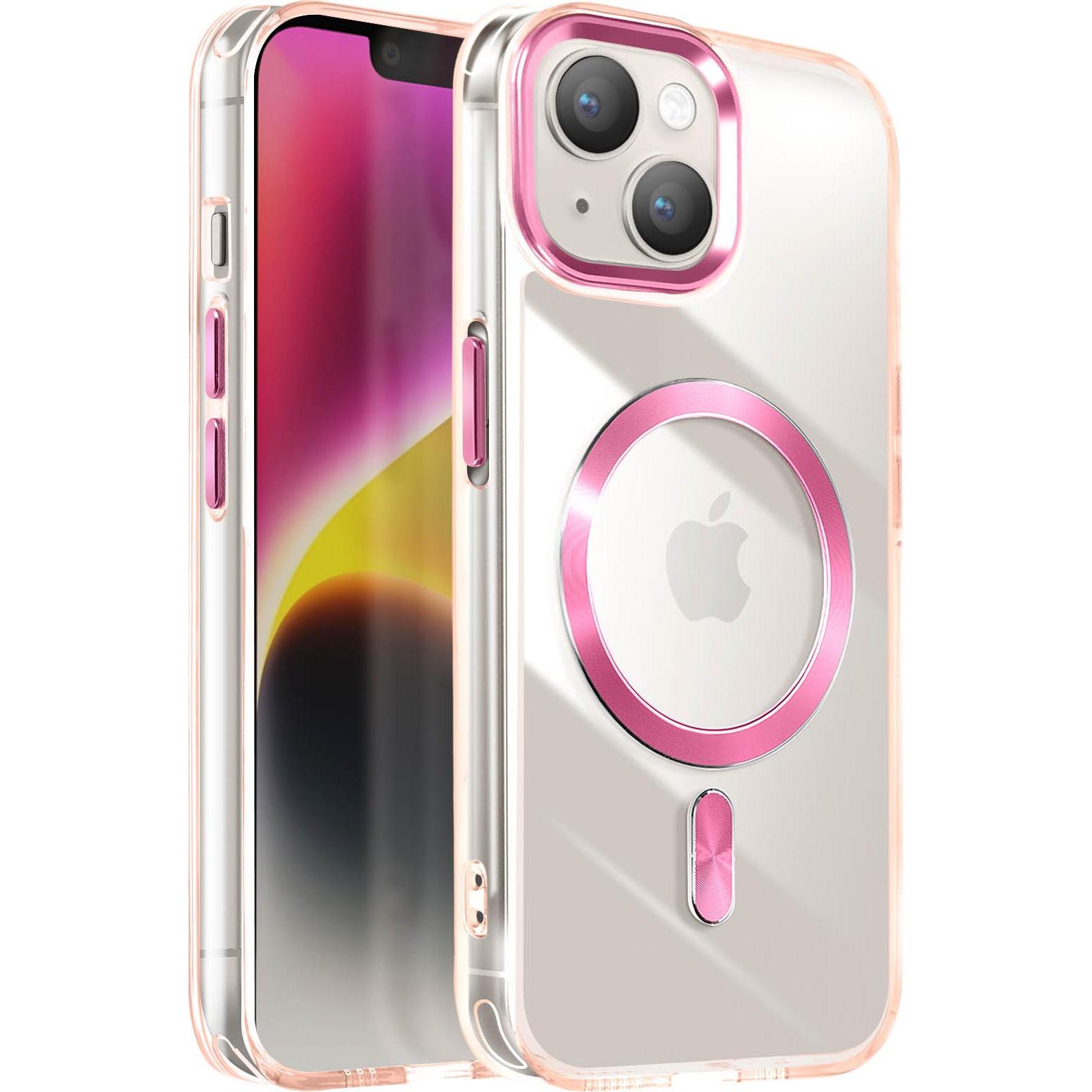 Avizar Cristal Color Case (Apple iPhone 14 Plus), Smartphone Hülle, Rosa