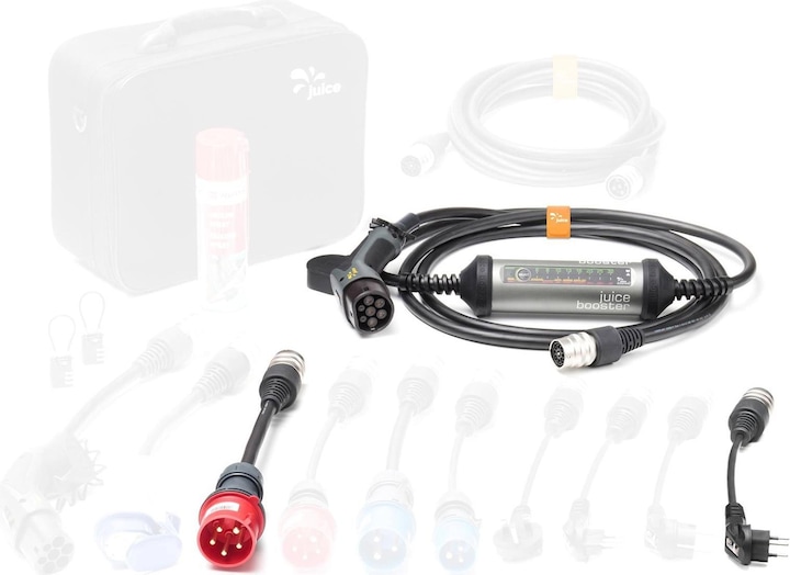 Produktbild Juice Technology Juice Booster 2 Basic Set Schweiz (Typ 2, 22 kW, 32 A, CEE32 rot, Typ 13)
