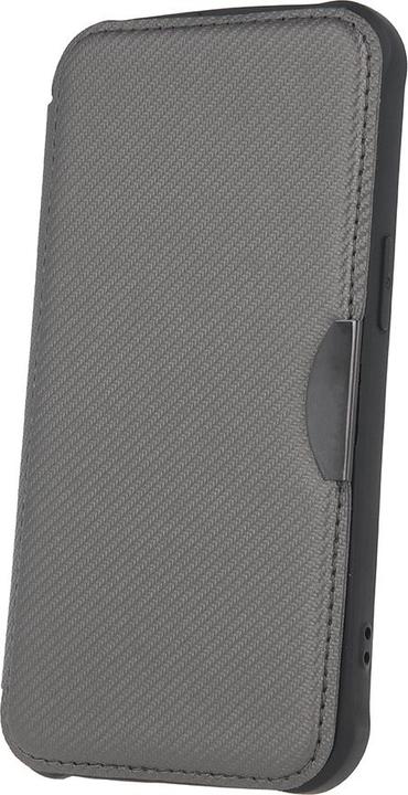 OEM Custodia Smart Carbon per iPhone 7 / 8 / SE 2020 / SE 2022 argento (Apple iPhone 7, Apple iPhone SE (seconda generazione), Apple iPhone SE (terza generazione))