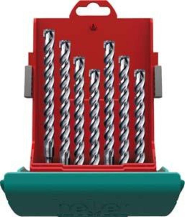 Produktbild Heller Hartmetall Hammerbohrer-Set 7t (10 mm, 12 mm, 5 mm, 6 mm, 8 mm)