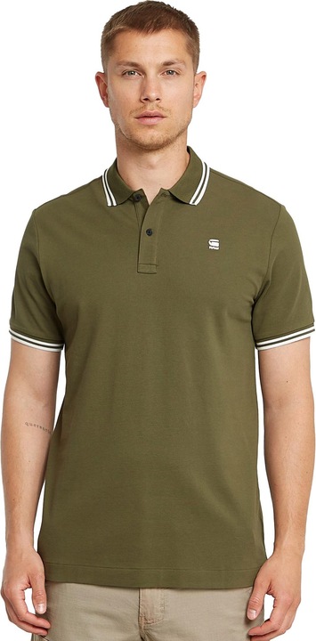 Actual product image G-Star Dunda Slim Stripe Polo (XL)