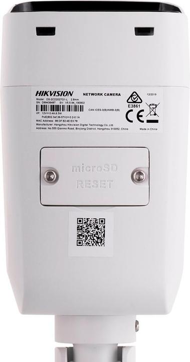 Immagine prodotto Hikvision DS-2CD2027G1-L (2 8 mm) Telecamera IP a tubo flessibile (1920 x 1080 Pixels)