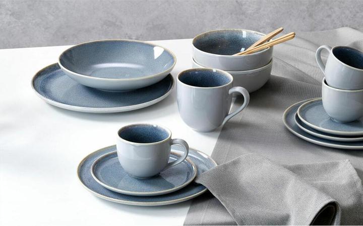 Image du produit Ritzenhoff & Breker Tasse à café "SKAGEN STONE", 440 ml en porcelaine, lavable au lave-vaisselle, forme conique (440 ml, 1 x)