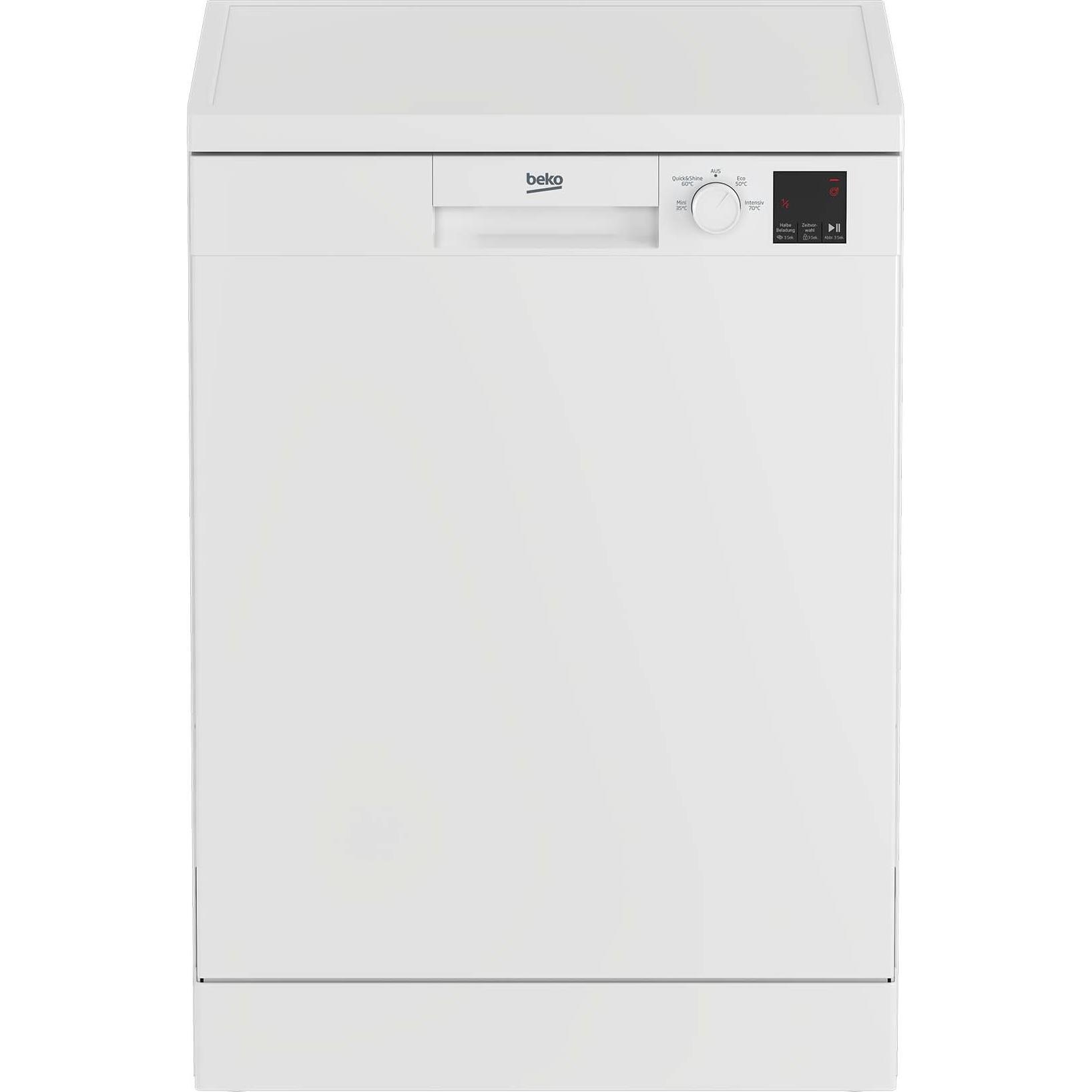 Beko Geschsp. DFN04321W E, Geschirrspüler Einbau, Weiss