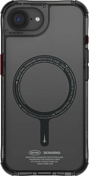 Skinarma Case Saido MagSafe for iPhone 16e black (Apple iPhone 16e, Apple iPhone 17e)