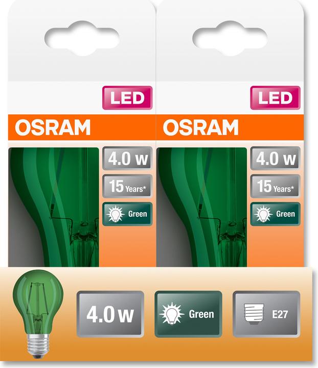 Actual product image Osram LED Monochrome (E27, 2.50 W, 45 lm, 1 x, G)
