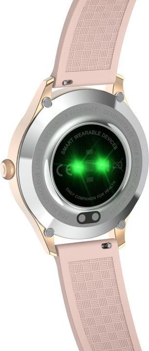 Immagine prodotto Gino Rossi Damen-SMARTWATCH G.Rossi SW014G-3 Roségold, Silikonarmband