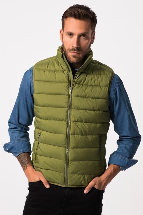 Actual product image JP1880 Quilted gilet, outdoor, stand-up collar, zip, up to 8 XL (L)