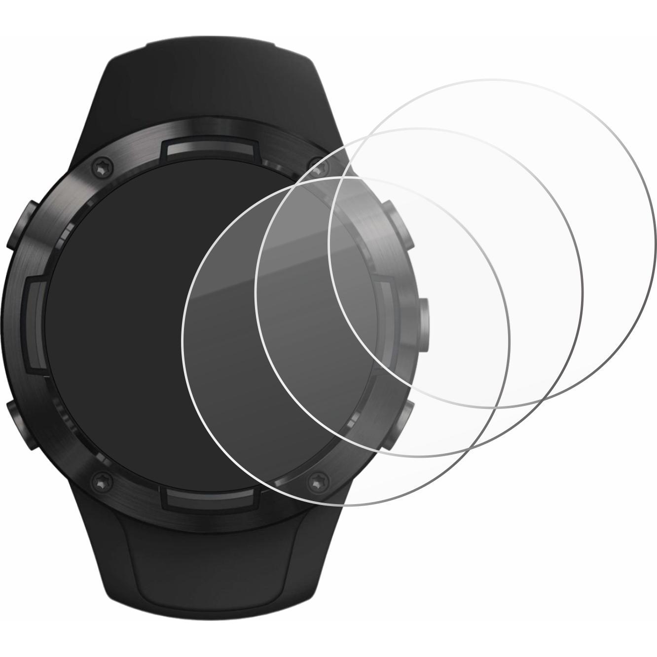 Thumbnail - Savvies Panzerglas Hartglas Displayschutz, Smartwatch Schutzfolie, Transparent