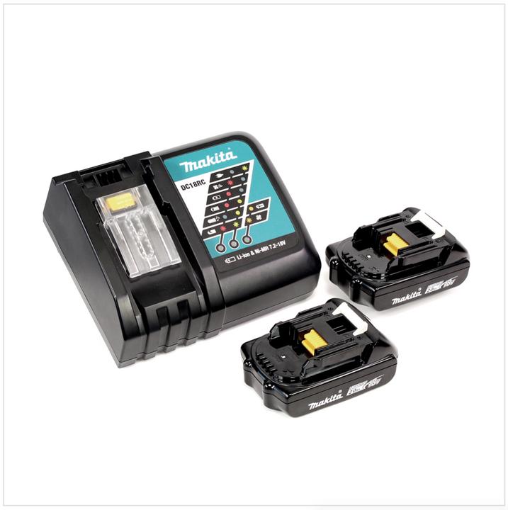 Produktbild Makita DTM 51 RAJ Akku Multitool Oszillierer 18 V + 2x Akku 2,0 Ah + Ladegerät + Makpac