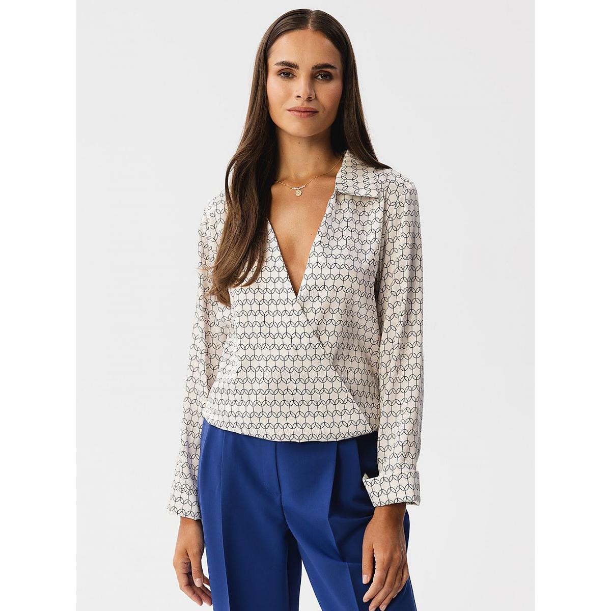 Stylove, Damen, Bluse, Bluse, Beige, (XXL)