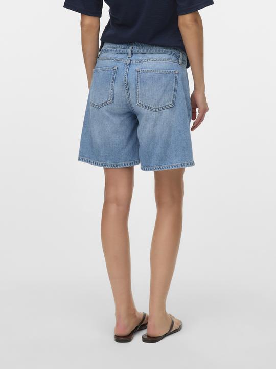 Produktbild Mamalicious Locker geschnitten Mid Rise Shorts Jeans-Shorts