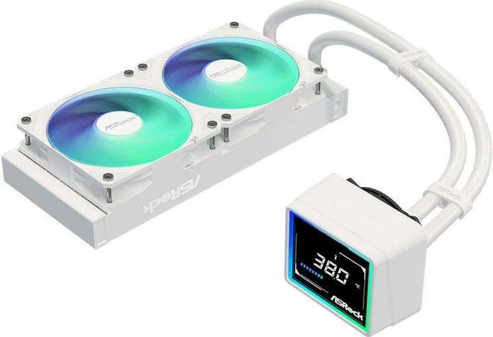 Actual product image AsRock CPC Challenger 240 Digital ARGB White