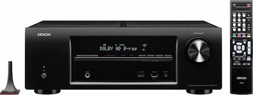 Denon AVR-1713, 5.1 channel A/V receiver, 3D, AirPlay, DLNA (Receiver)