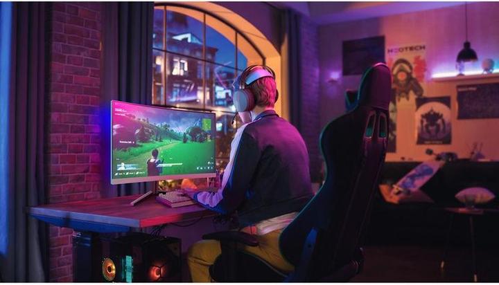 Produktbild Philips Evnia 27M2C5501 - 27 Zoll QHD Curved Gaming Monitor, weiss (2560 x 1440 Pixel, 27")