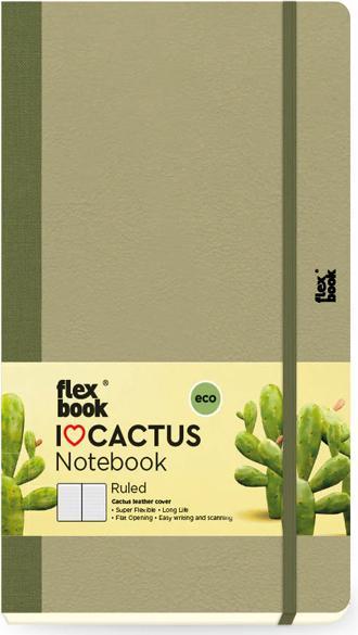Image du produit Flexbook Carnet de notes desert sand (13 x 21 cm, À rayures)