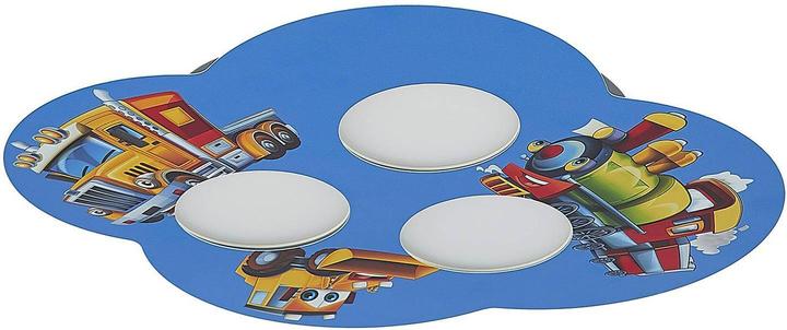 Actual product image Lindby Jan Kinderzimmer-Deckenleuchte, Fahrzeuge (1305 lm, GX53)