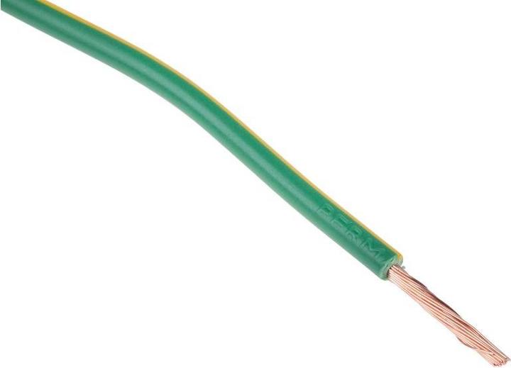 Produktbild RS PRO Aderleitung 2,5mm2 grün/gelb (100 m)