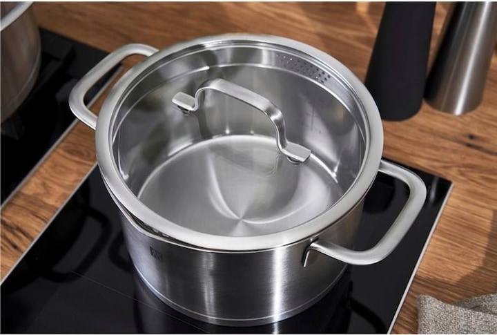Produktbild Zwilling 1009154 TrueFlow Kochtopfset (24 cm, Pfannenset + Topfset, Edelstahl)