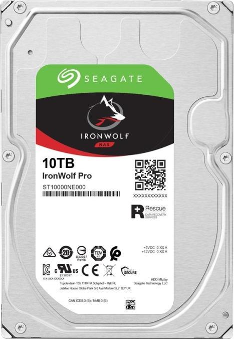 Productafbeelding Seagate IronWolf Pro (10 TB, 3.5", CMR)