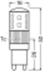 Produktbild Osram LED-Lampe (G9, 320 lm, 1 x)