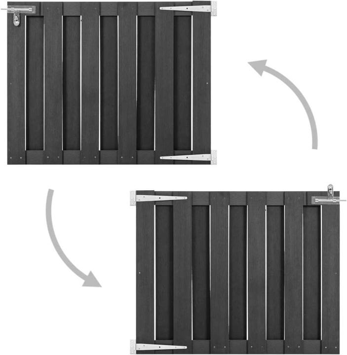 Image du produit vidaXL Gartentor