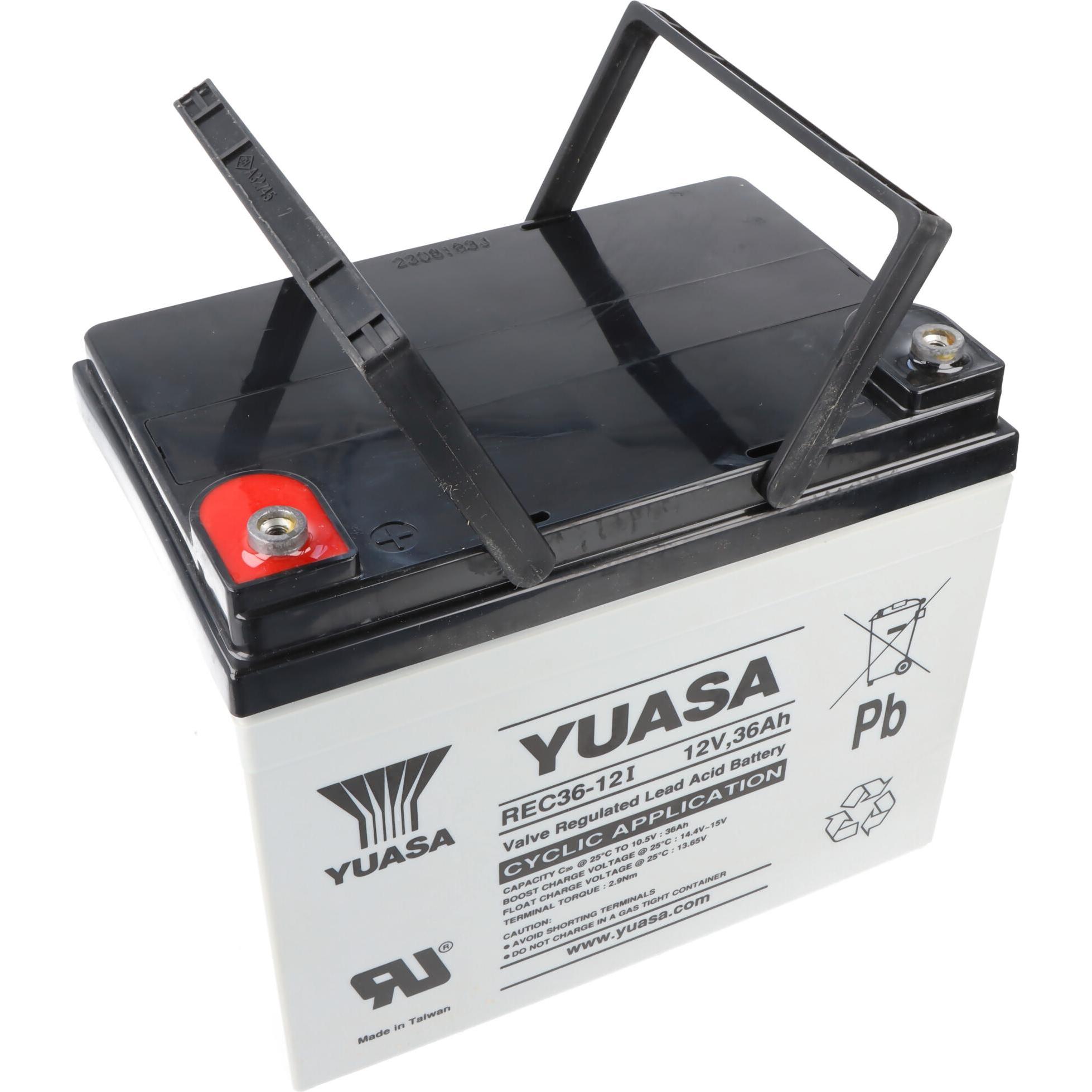 Thumbnail - Fiamm, Fahrzeugbatterie, FGC23505 Cyclic Blei Akku mit M5 versenkter Schraubanschluss 12V, 35000mAh (12 V, 35 Ah)