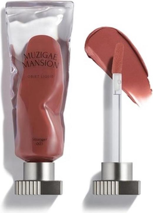 Muzigae Mansion Objet Lip Stain Unique Paint Tube Design Velvet Matte Tint Long-Lasting