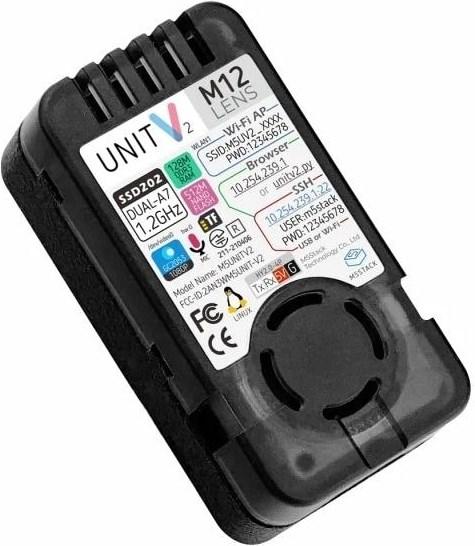 Image du produit M5Stack Carte de développement UnitV2 M12 avec caméra
