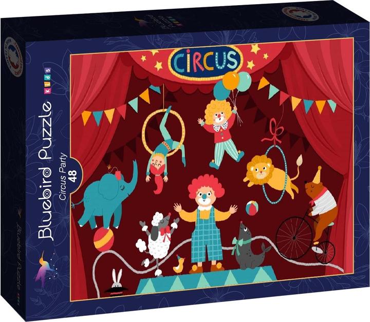 Actual product image Bluebird Circus Party (48 pieces)