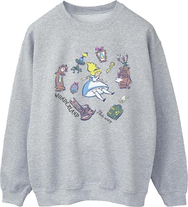 Image du produit Disney - Sweat ALICE IN WONDERLAND FALLING - Homme (S)