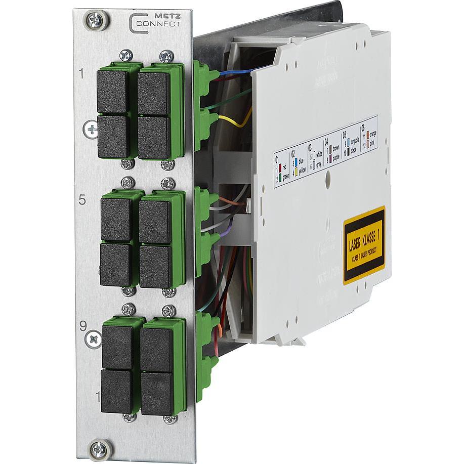 Metz Connect BTR 1528S9F2061E OpDAT CM 6xSC-D APC, Server Zubehör, Silber