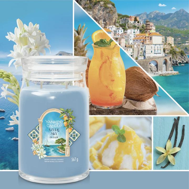 Actual product image Yankee Candle Azure Sky