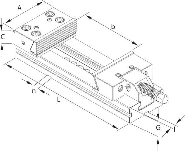 Actual product image Modular vice (150 mm)