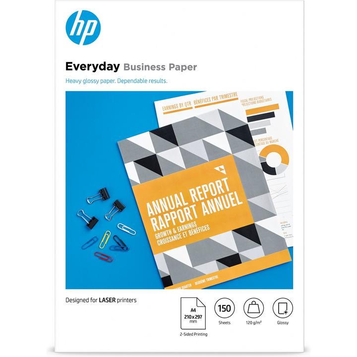 Image du produit HP Papier FSC de tous les jours A4 7MV82A Laser Brillant 120g 150 feuilles (120 g/m², 150 x, A4)