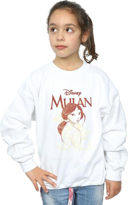 Produktbild Disney Mulan Dragon Sketch Sweatshirt Mädchen (152, 158)