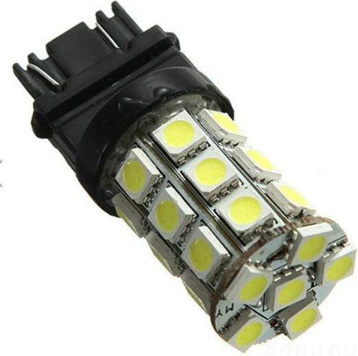 Immagine prodotto Hermex 1x T25 P27W 3156 27 SMD LED ERROR FREE CANBUS OBC - XENON Bianco