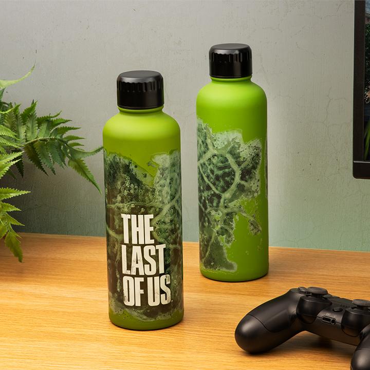 Immagine prodotto Paladone Products The Last of Us - Bouteille d'eau en métal 500ml Glow in the Dark (0.50 l)
