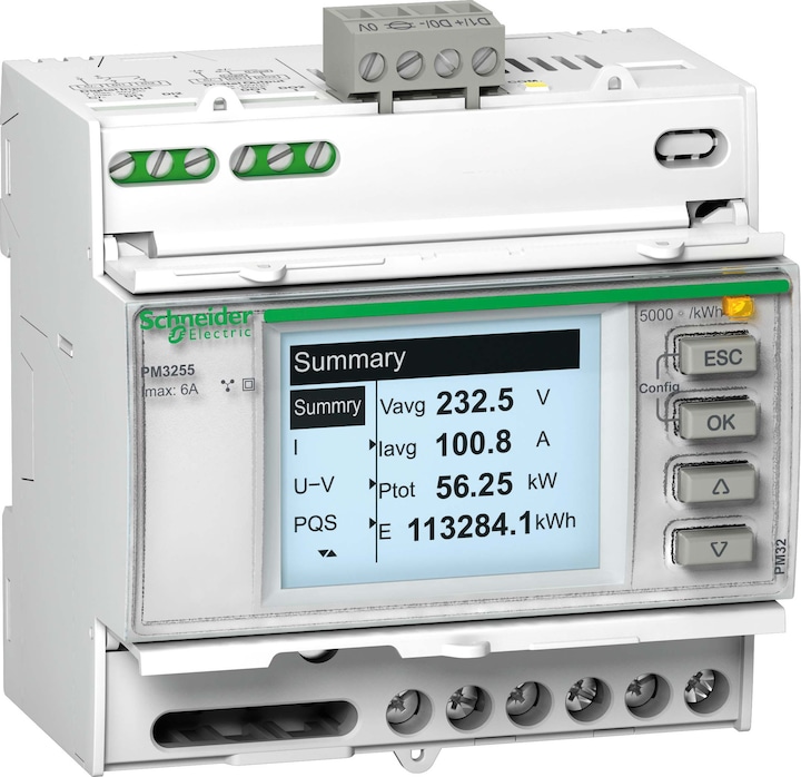 Image du produit Schneider Electric PM3200 Power Meter, Serial Out