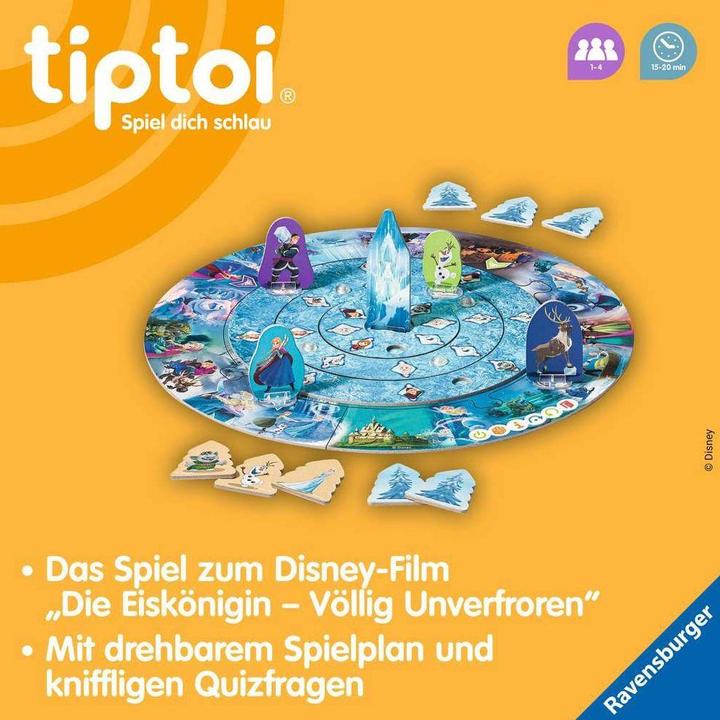 Produktbild tiptoi Disney Die Eiskönigin - Völlig unverfroren: Das verdrehte Wettlaufspiel (Deutsch, 4 - 7 Jahre)