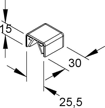 Produktbild Niedax Schutzkappe (3 cm)