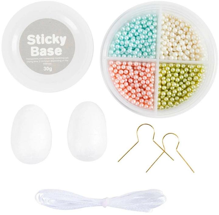 Actual product image Creativ Company Modelling set Easter eggs pastel colours