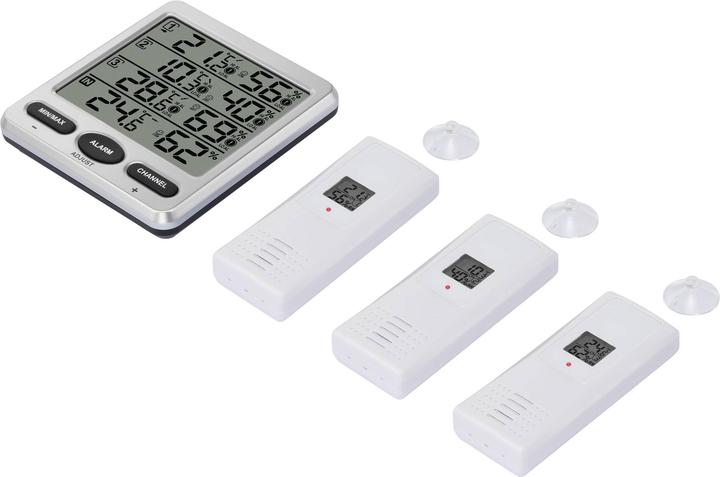 Actual product image Renkforce Funk-Thermo-/Hygrometer 8 Kanal