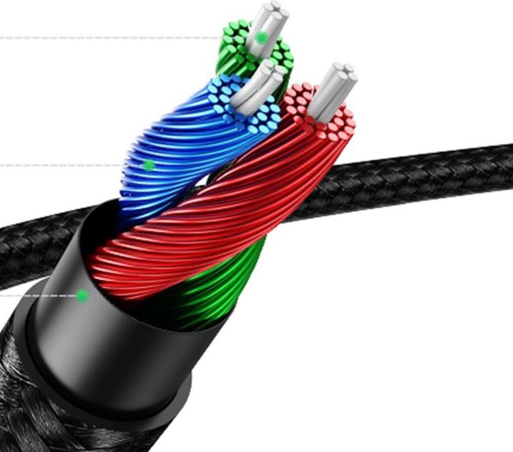 Image du produit Ugreen AV122 jack cable 3.5mm AUX 2m (blue) (2 m, Jack 3,5 mm (AUX))