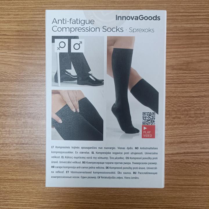 Actual product image InnovaGoods Relax compression socks (Single pack, One size)